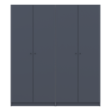 Комплект шкафов для одежды с полками Doros Промо (2 шт.) 180х48х204 см Графит (DRS-011463)