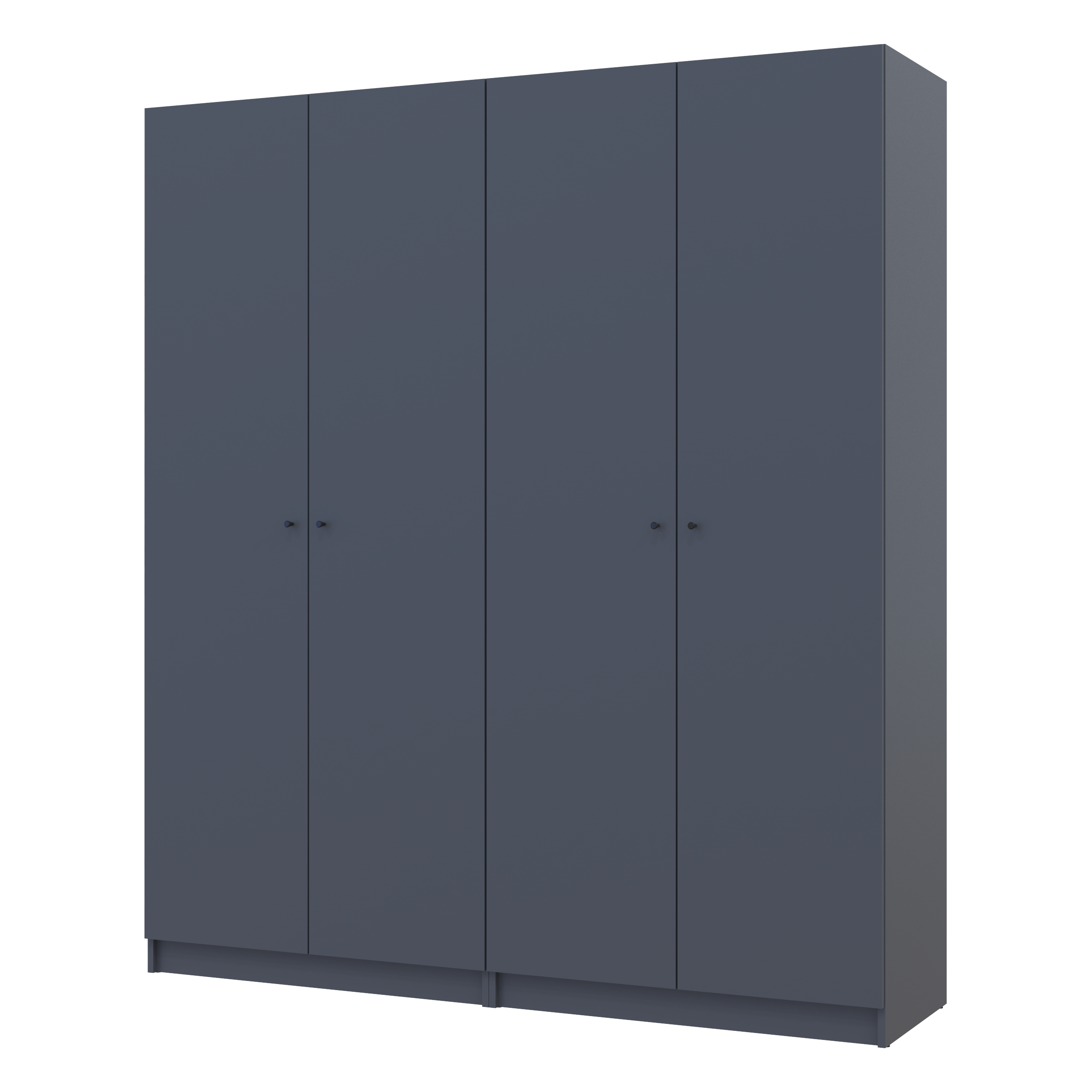 Комплект шкафов для одежды с полками Doros Промо (2 шт.) 180х48х204 см Графит (DRS-011463)