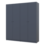Комплект шкафов для одежды с полками Doros Промо (2 шт.) 180х48х204 см Графит (DRS-011463)