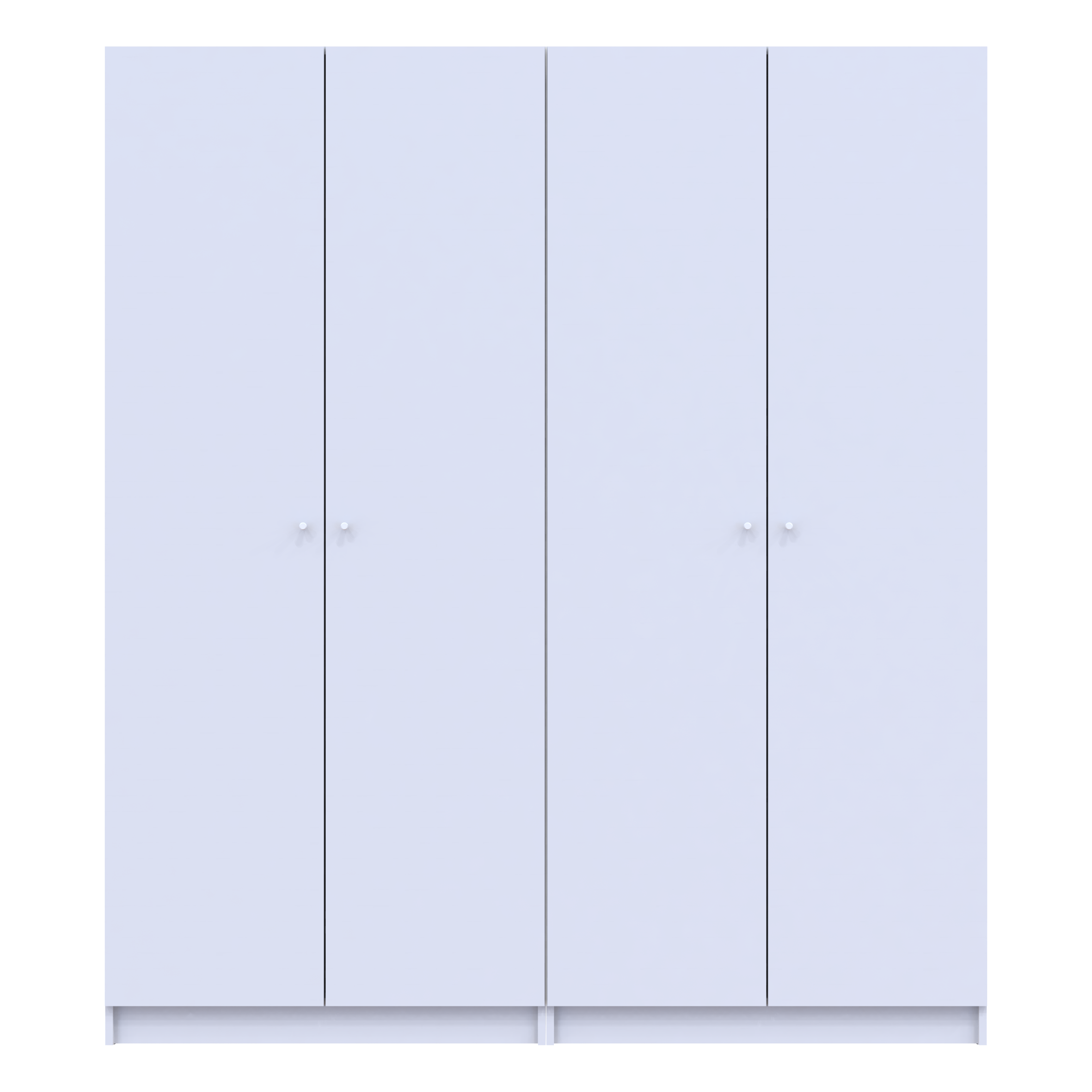 Комплект шкафов для одежды с полками Doros Промо (2 шт.) 180х48х204 см Белый (DRS-011464)