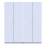 Комплект шкафов для одежды с полками Doros Промо (2 шт.) 180х48х204 см Белый (DRS-011464)