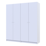 Комплект шкафов для одежды с полками Doros Промо (2 шт.) 180х48х204 см Белый (DRS-011464)