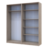 Комплект шкафов для одежды с полками Doros Промо (2 шт.) 180х48х204 см Дуб сонома (DRS-011465)