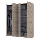 Комплект шкафов для одежды с полками Doros Промо (2 шт.) 180х48х204 см Дуб сонома (DRS-011465)