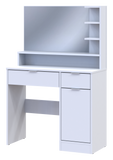 Туалетный столик с зеркалом Doros Эстель 90х38х135 см Белый (DRS-011472)