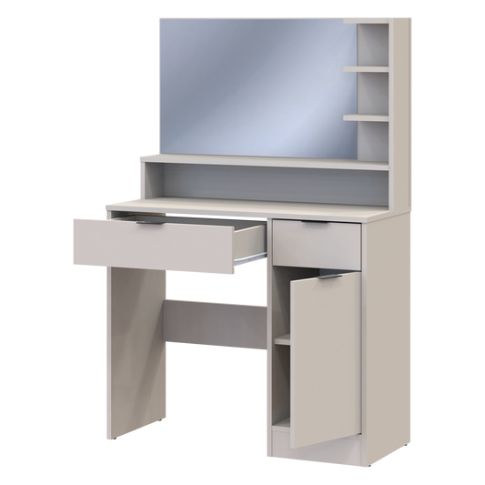 Туалетный столик с зеркалом Doros Эстель 90х38х135 см Кашемир (DRS-011473)