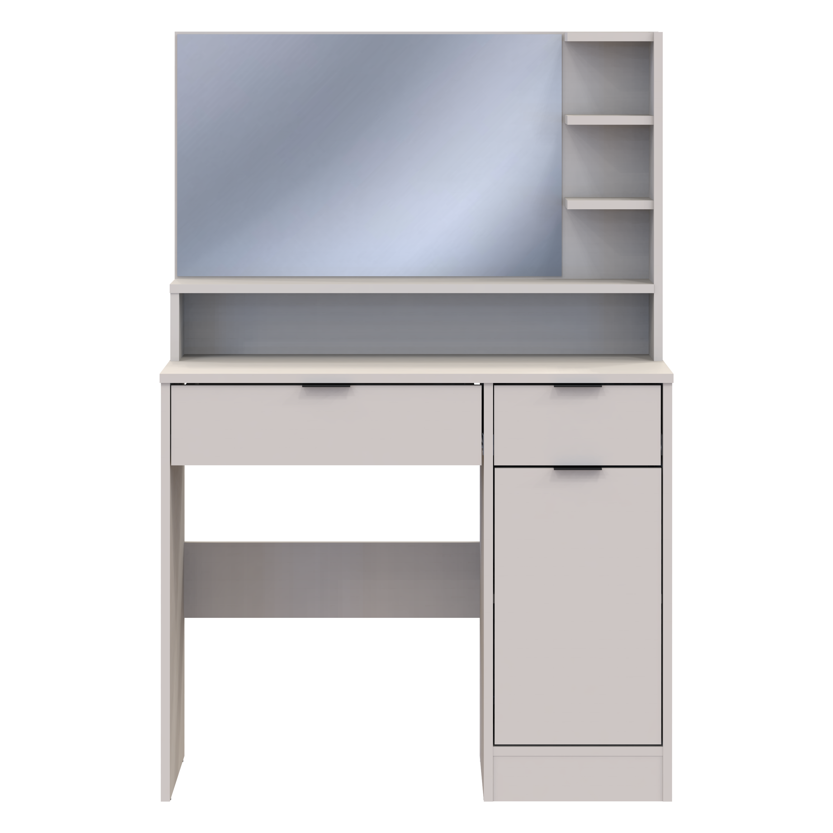 Туалетный столик с зеркалом Doros Эстель 90х38х135 см Кашемир (DRS-011473)