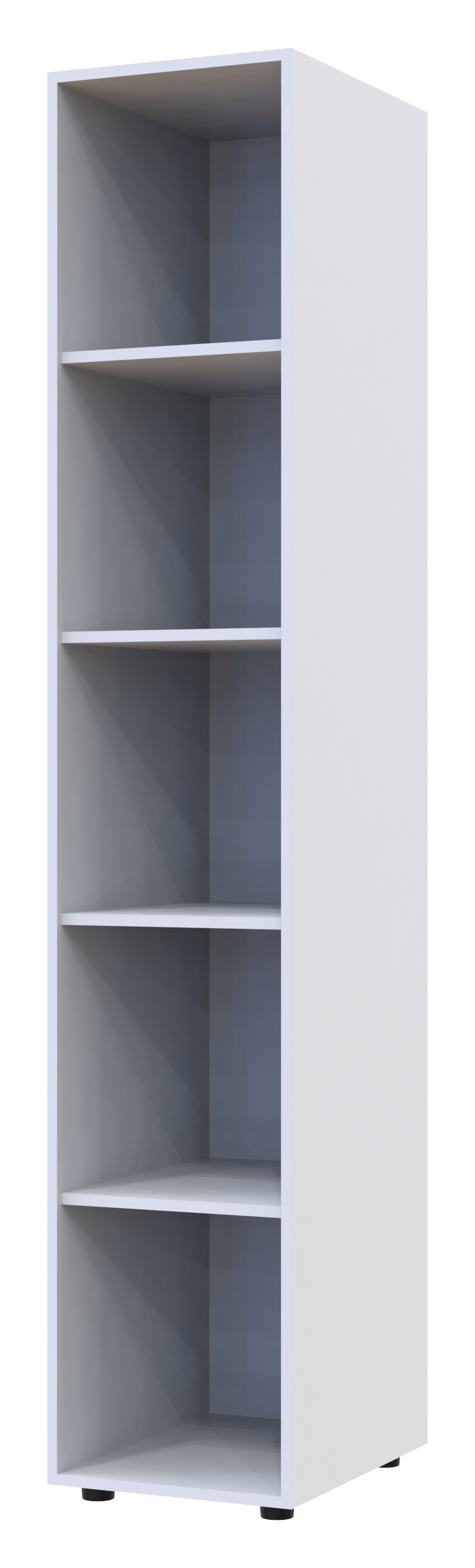 Пенал открытый Doros Гелар 38,2х49,5х203,4 см Белый (DRS-011140)