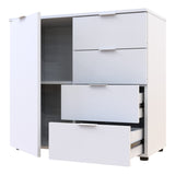 Комод в гостиную Doros Рон 1 80х38х81 см Белый (DRS-011292)