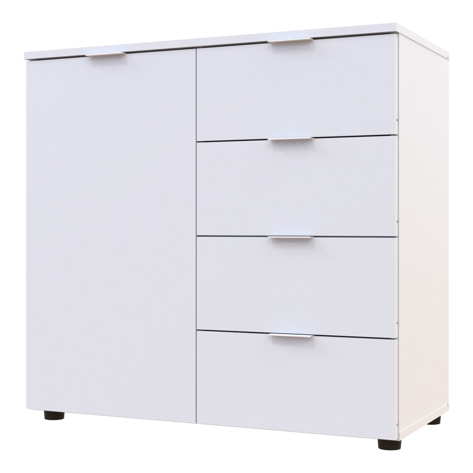 Комод в гостиную Doros Рон 1 80х38х81 см Белый (DRS-011292)