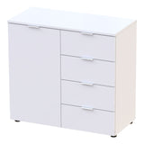 Комод в гостиную Doros Рон 1 80х38х81 см Белый (DRS-011292)