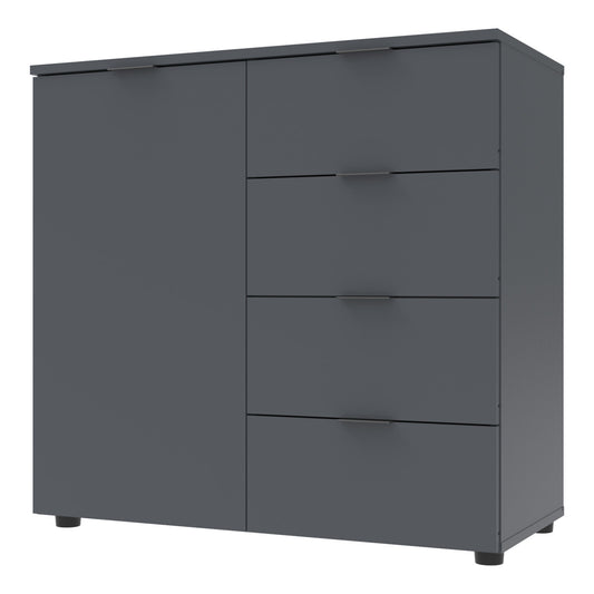 Комод в гостиную Doros Рон 1 80х38х81 см Графит (DRS-011293)