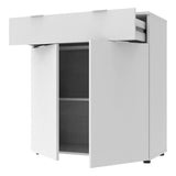 Комод в гостиную Doros Рон 2 80х38х100 см Белый (DRS-011294)