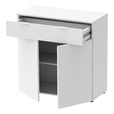 Комод в гостиную Doros Рон 2 80х38х100 см Белый (DRS-011294)