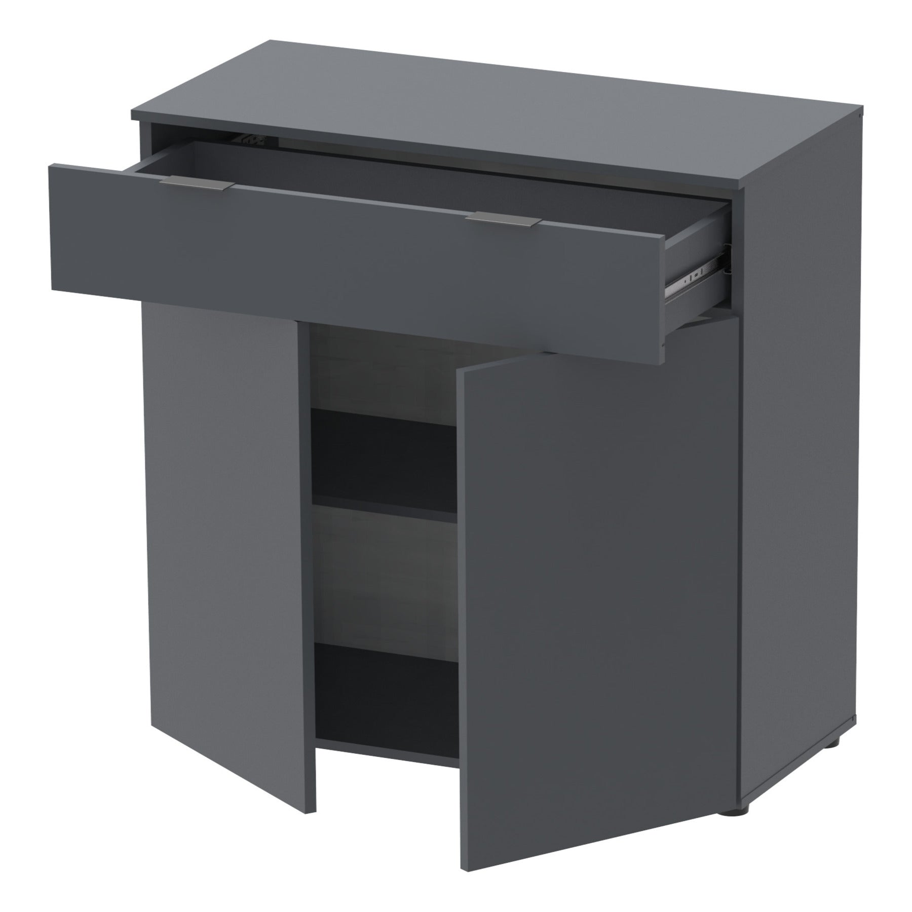 Комод в гостиную Doros Рон 2 80х38х100 см Графит (DRS-011295)