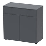Комод в гостиную Doros Рон 2 80х38х100 см Графит (DRS-011295)