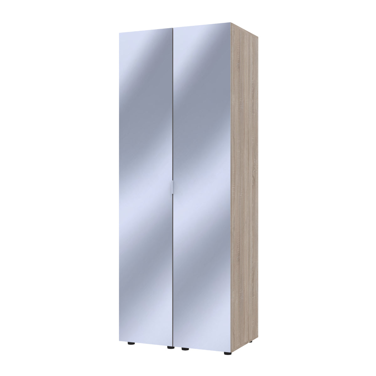 Комплект пеналов для одежды Doros Гелар (2 шт.) 78х49,5х203,4 см 2 Зеркала/Дуб сонома (DRS-011127)