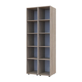 Комплект пеналов для одежды Doros Гелар (2 шт.) 78х49,5х203,4 см 2 Зеркала/Дуб сонома (DRS-011127)