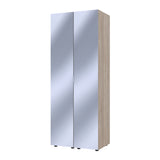 Комплект пеналов для одежды Doros Гелар (2 шт.) 78х49,5х203,4 см 2 Зеркала/Дуб сонома (DRS-011127)