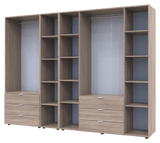 Комплект шкафов для одежды Doros Гелар (3 шт.) 270,7х49,5х203,4 см Дуб сонома (DRS-011158)