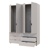 Комплект шкафов для одежды Doros Гелар (2 шт.) 155х49,5х203,4 см Кашемир (DRS-011238)