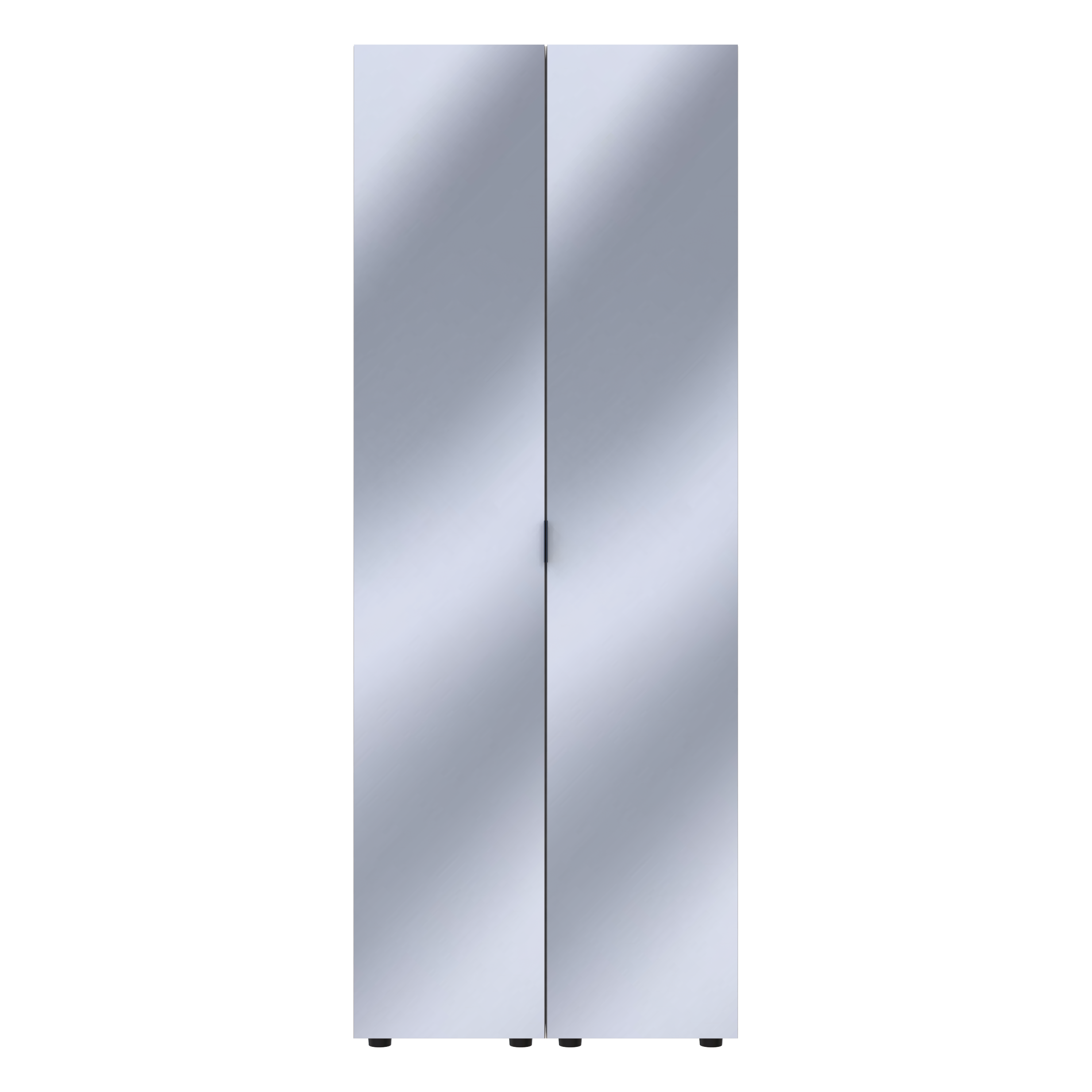 Комплект пеналов для одежды Doros Гелар (2 шт.) 78х49,5х203,4 см 2 Зеркала/Кашемир (DRS-011261)