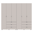 Комплект шкафов для одежды Doros Гелар (2 шт.) 232,4х49,5х203,4 см Кашемир (DRS-011241)