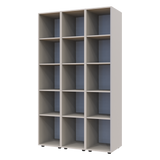 Комплект пеналов для одежды Doros Гелар (3 шт.) 117х49,5х203,4 см 3 Зеркала/Кашемир (DRS-011262)