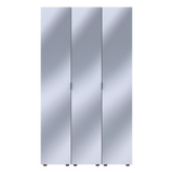 Комплект пеналов для одежды Doros Гелар (3 шт.) 117х49,5х203,4 см 3 Зеркала/Кашемир (DRS-011262)