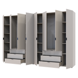 Комплект шкафов для одежды Doros Гелар (2 шт.) 310х49,5х203,4 см Кашемир (DRS-011243)