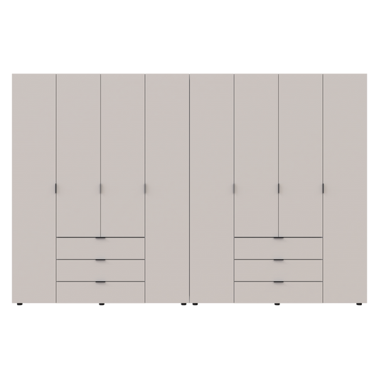 Комплект шкафов для одежды Doros Гелар (2 шт.) 310х49,5х203,4 см Кашемир (DRS-011243)