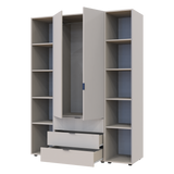 Комплект шкафов для одежды Doros Гелар (3 шт.) 153,9х49,5х203,4 см Кашемир (DRS-011244)