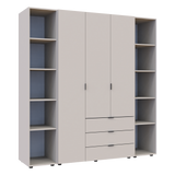 Комплект шкафов для одежды Doros Гелар (3 шт.) 192,6х49,5х203,4 см Кашемир (DRS-011246)