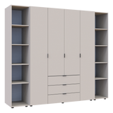 Комплект шкафов для одежды Doros Гелар (3 шт.) 231,4х49,5х203,4 см Кашемир (DRS-011247)