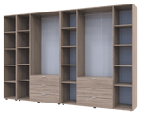 Комплект шкафов для одежды Doros Гелар (3 шт.) 309,4х49,5х203,4 см Дуб сонома (DRS-011164)