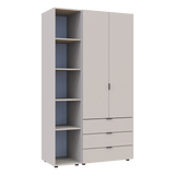 Комплект шкафов для одежды Doros Гелар (2 шт.) 115,7х49,5х203,4 см Кашемир (DRS-011248)