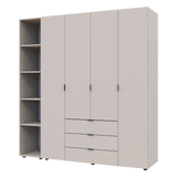 Комплект шкафов для одежды Doros Гелар (2 шт.) 193,2х49,5х203,4 см Кашемир (DRS-011254)