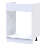 Кухонный модуль нижний Doros Лея НМ82_Ш60 левая 60х46,6х82,1 см Белый/Дуб сонома (DRS-011364)