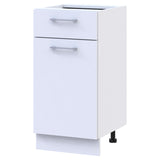 Кухонный модуль нижний Doros Лея НЯ82_40 40х46,6х82 см Белый/Дуб сонома (DRS-011366)