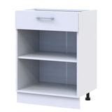 Кухонный модуль нижний Doros Лея НЯ82_Ш60 правая 60х46,6х82 см Белый/Дуб сонома (DRS-011365)