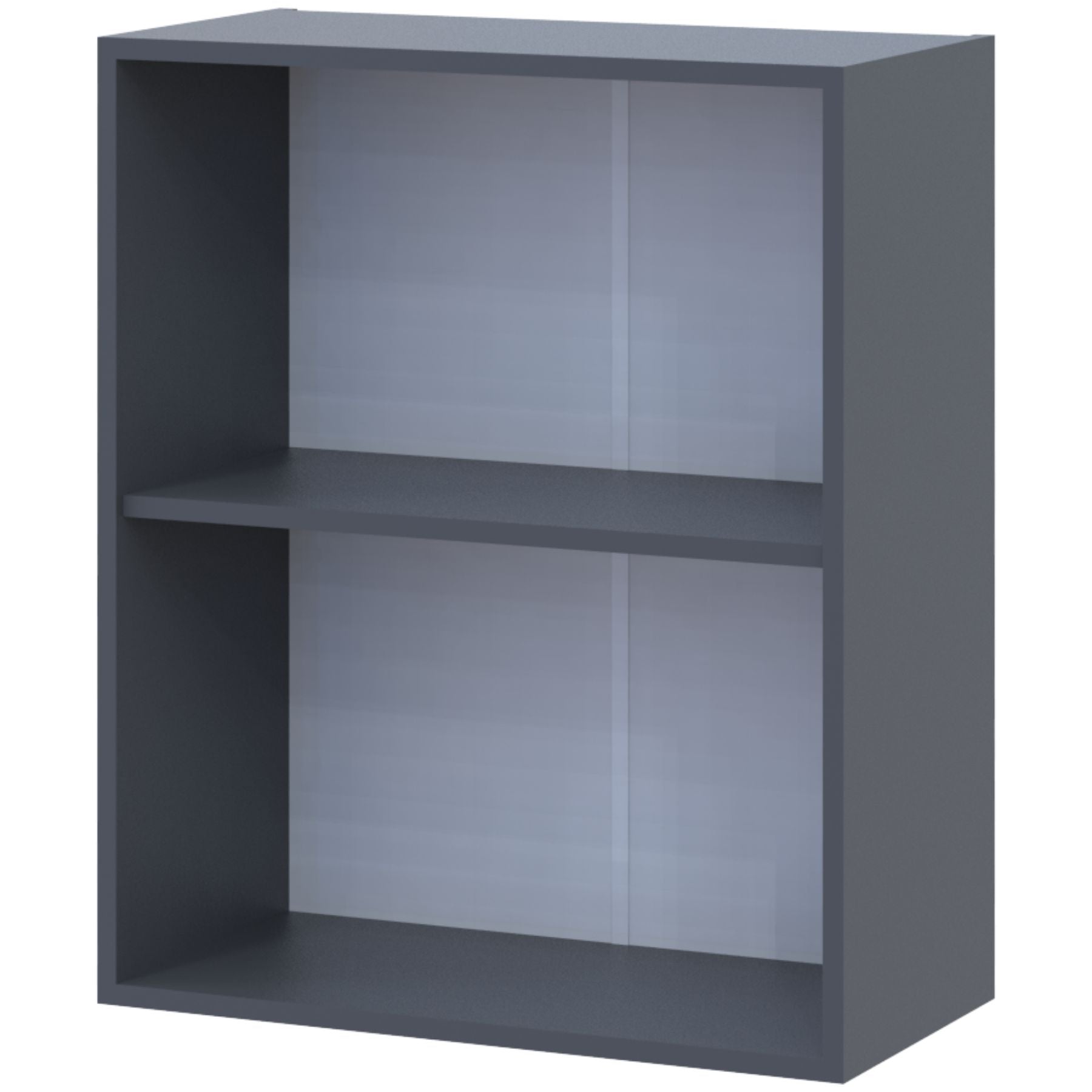 Кухонный модуль верхний Doros Лея В72_Ш60 левая 60х31,6х72 см Графит/Дуб клондайк (DRS-011368)