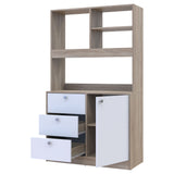 Мини-кухня Doros Лея ДСП 100х43х171 см Графит/Дуб евок (DRS-011435)