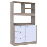 Мини-кухня Doros Лея ДСП 100х43х171 см Графит/Дуб евок (DRS-011435)