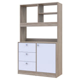 Мини-кухня Doros Лея ДСП 100х43х171 см Графит/Дуб евок (DRS-011435)