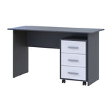 Офисный стол Doros Т3 120х60х78 см Графит/Белый (DRS-011315)