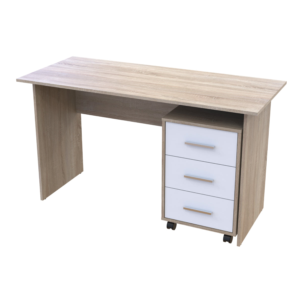 Офисный стол Doros Т3 120х60х78 см Дуб cонома/Белый (DRS-011314)