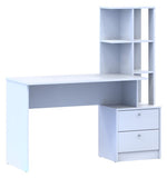 Офисный стол Doros Т7 136х55х138 см Белый (DRS-011328)