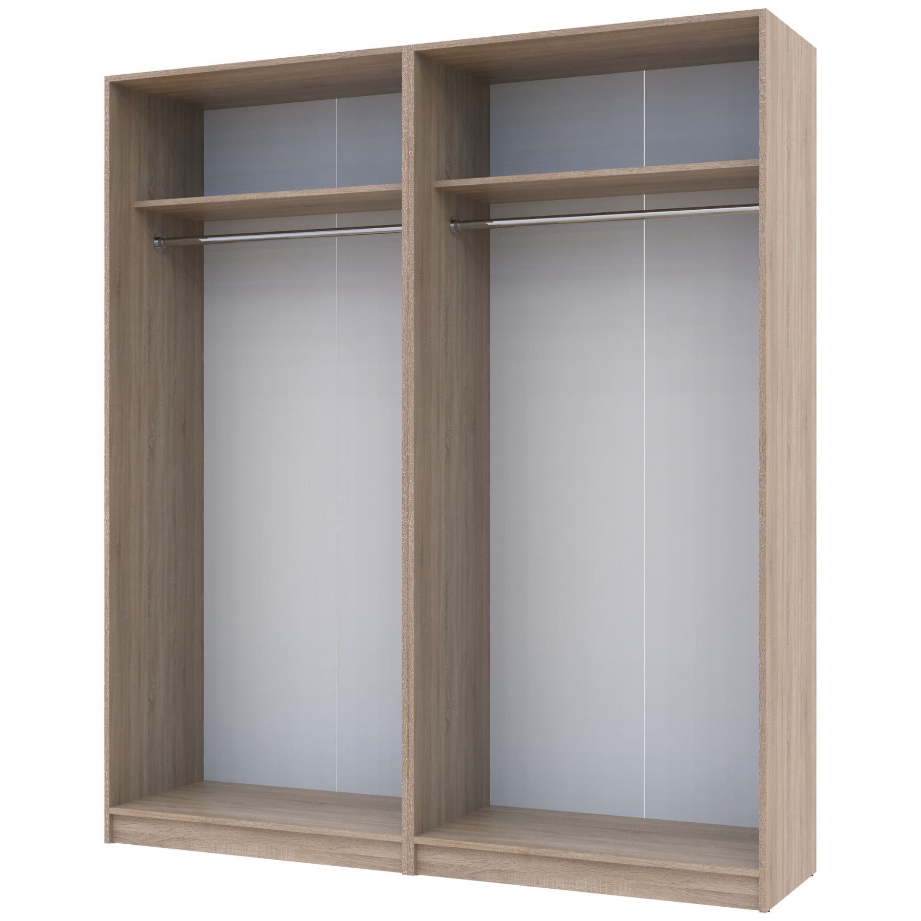 Комплект шкафов для одежды Doros Промо (2 шт.) 180х48х204 см Дуб сонома (DRS-011210)