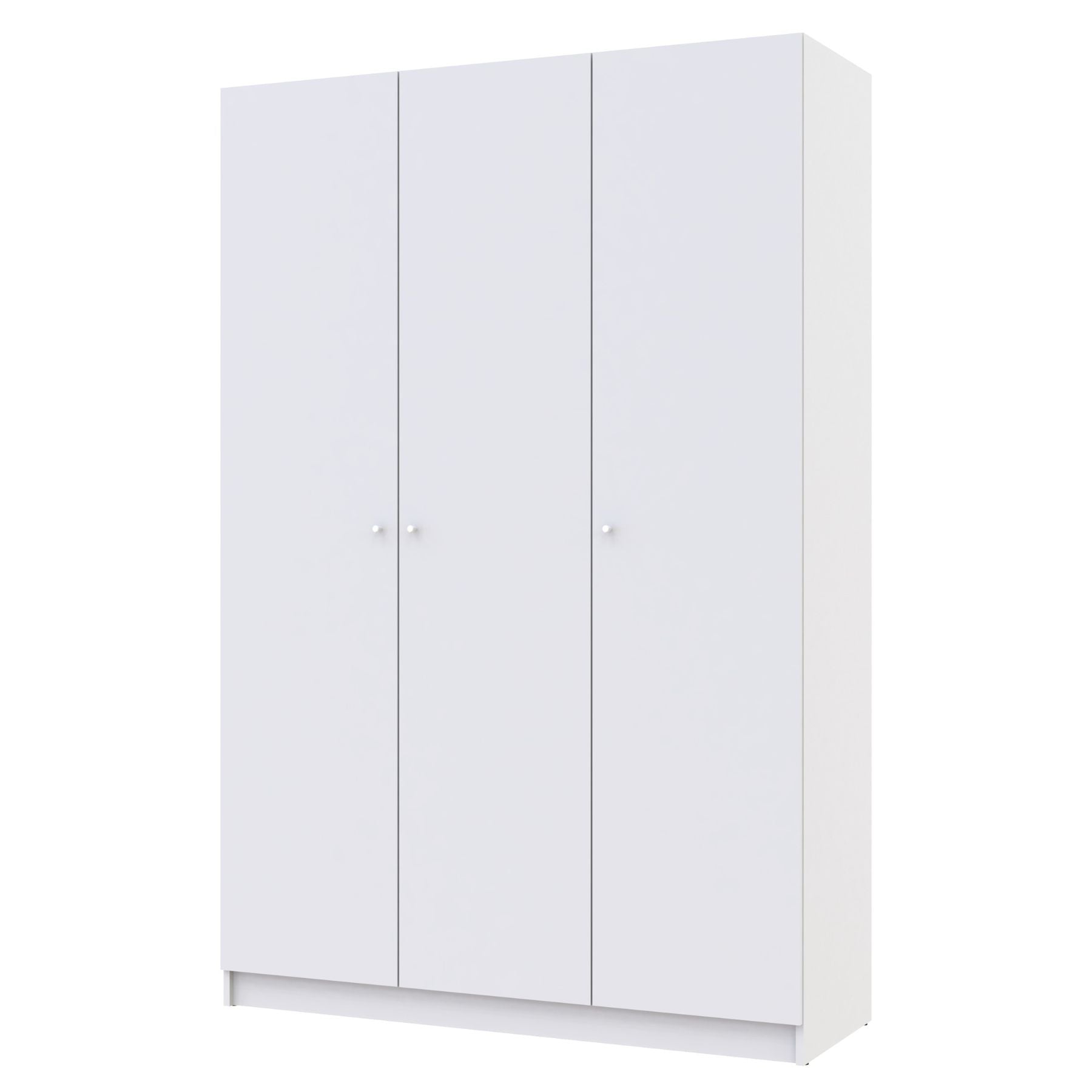 Шкаф распашной для одежды Doros Промо 135х48х204 см Белый (DRS-011204)