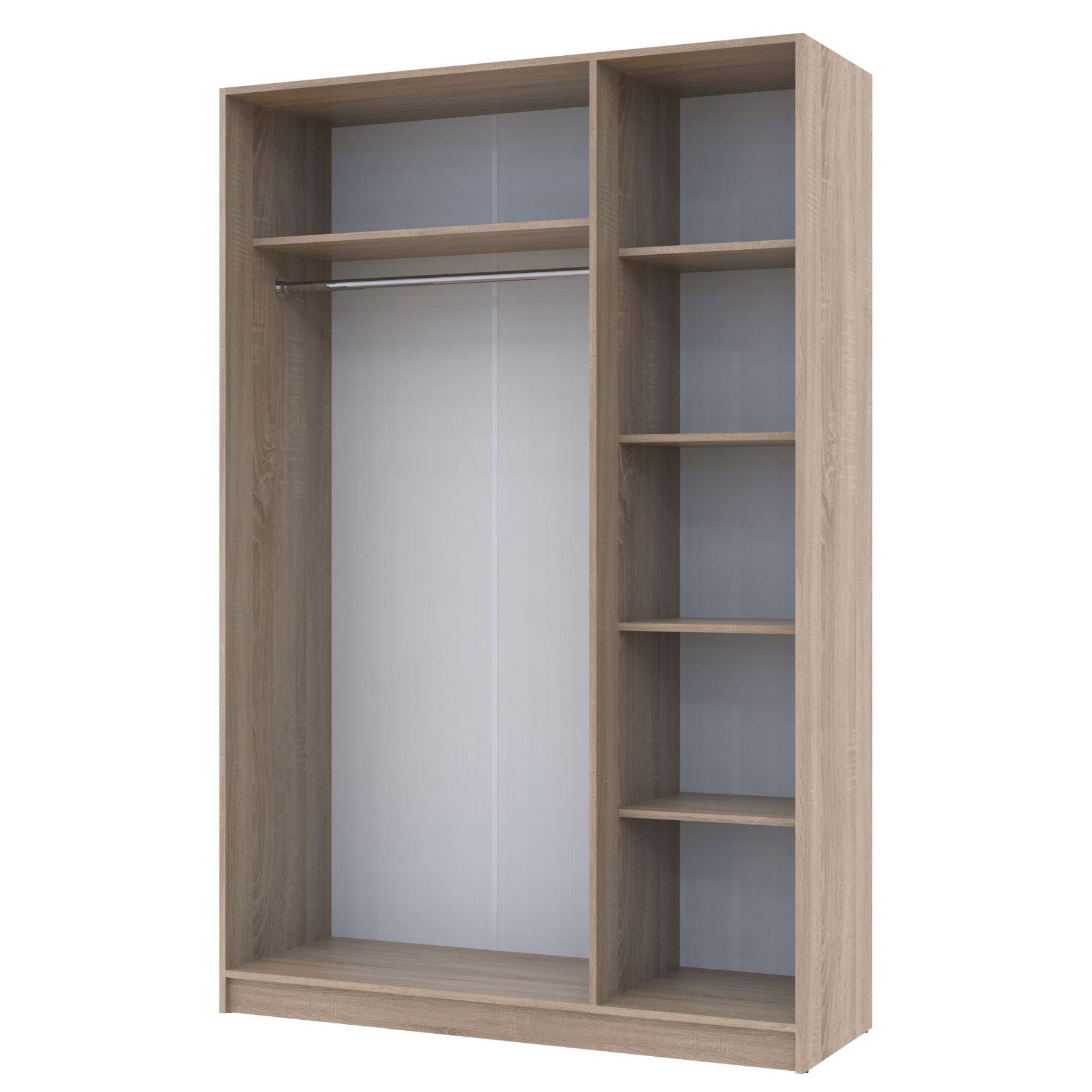 Шкаф распашной для одежды Doros Промо 135х48х204 см Дуб сонома (DRS-011203)